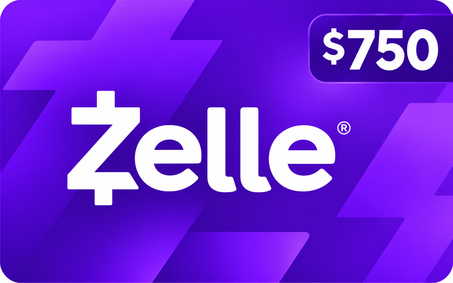 Zelle $750 reward